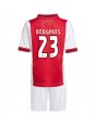 Ajax Steven Berghuis #23 Replika Hemmakläder Barn 2025-26 Kortärmad (+ byxor)